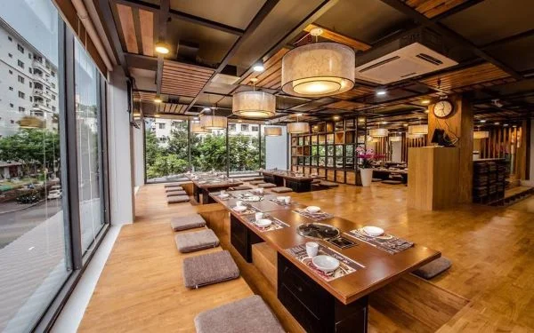 Nhà hàng nướng Hàn Quốc theo phong cách truyền thống